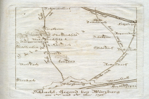 Altes Buch mit einem detaillierten Stadtplan von Hamburg, Deutschland, der Straßen, Gebäude und Sehenswürdigkeiten zeigt.