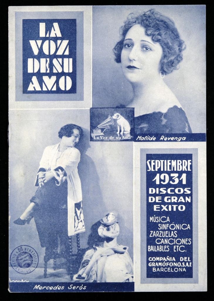 Alter Filmplakat mit einem zentralen Frauenporträt, umgeben von kleineren Bildern von Menschen und Text auf einem dunklen Hintergrund.